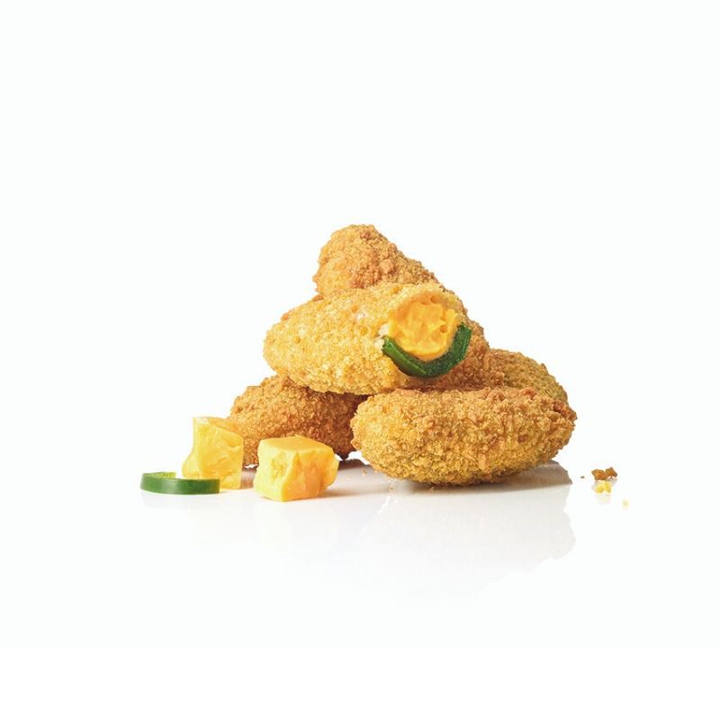 crocchette al peperoncino e formaggio cheddar